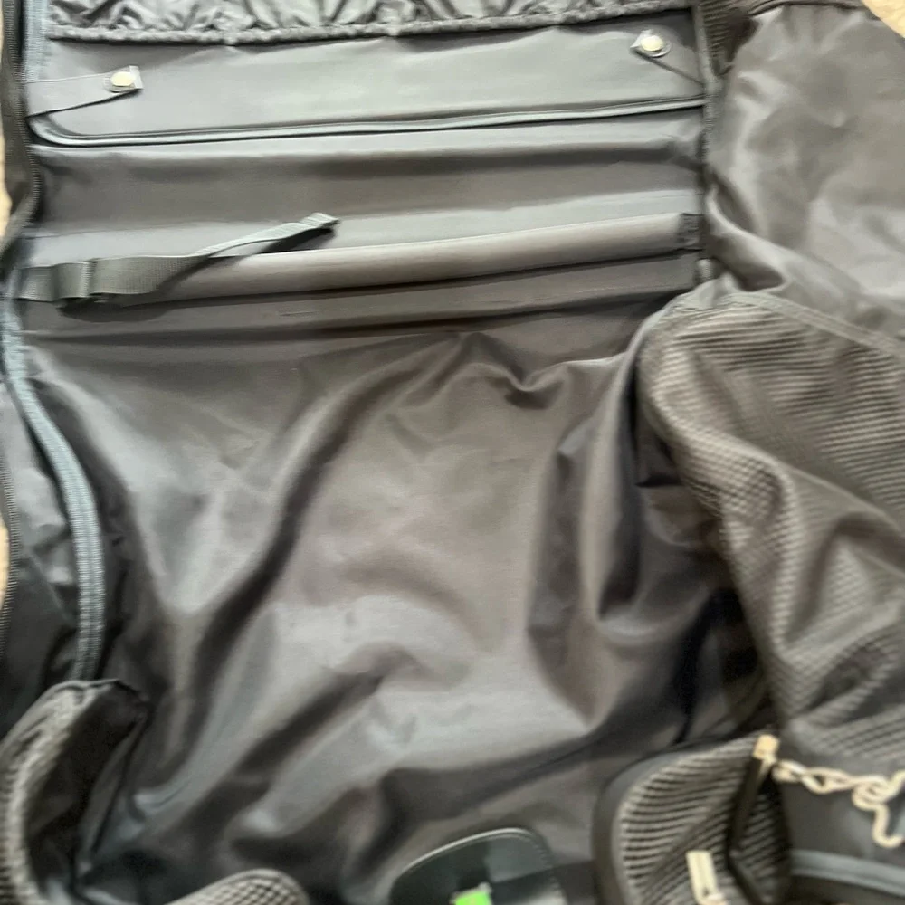New‎ BMW Black Garment Bag Travel Carry On Luggage